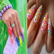 Uñas gelatinosas: ideas para que te inspires en la tendencia que dominará el nail art en 2026.