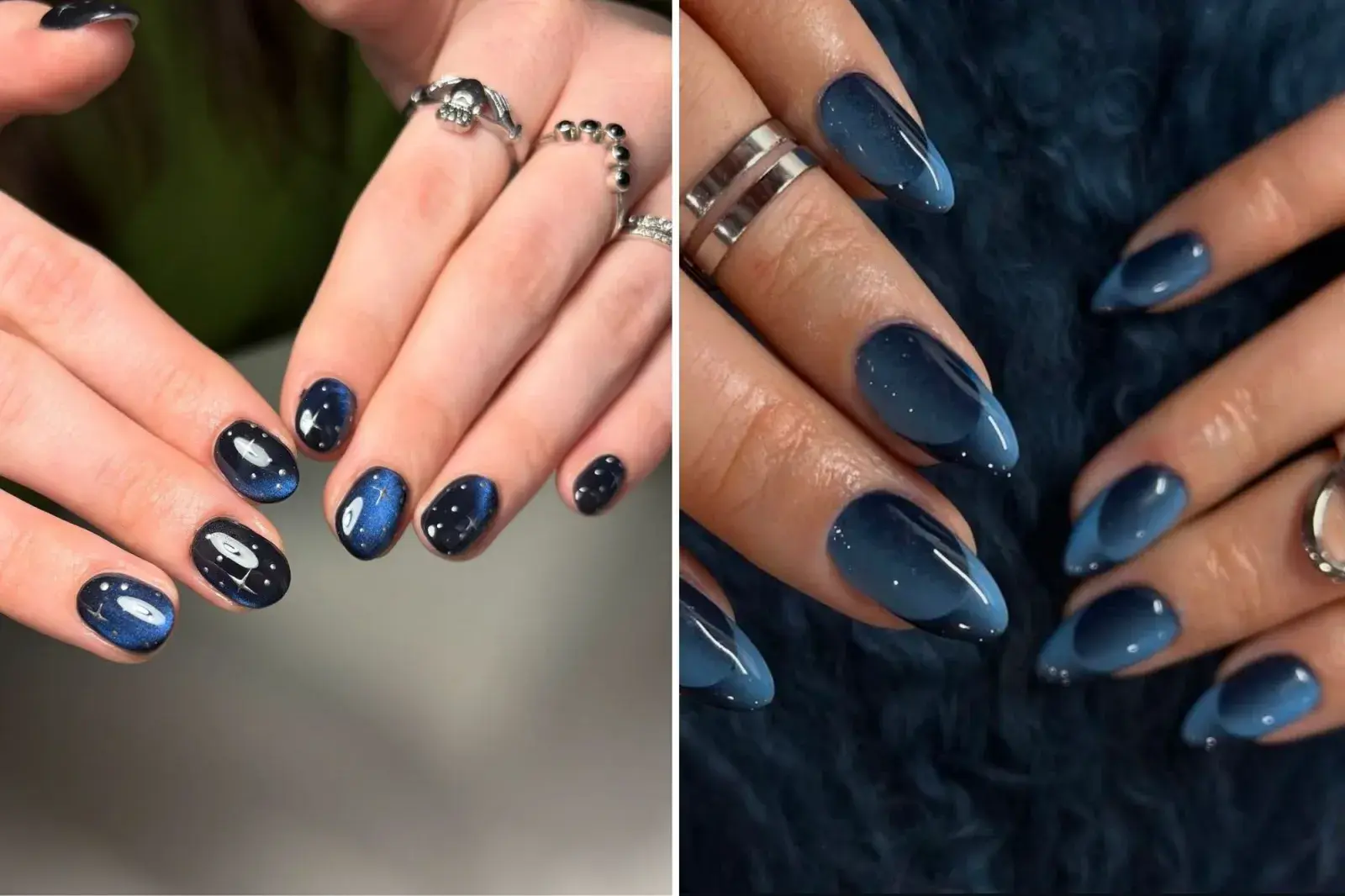 Del navy al azul tinta, estos diseños sofisticados pisan fuerte en pasarelas, redes y street style, y prometen convertirse en el nuevo neutro favorito.