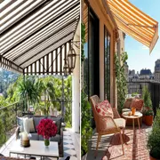 Diseñar un balcón con toldo es apostar por el confort sin resignar estilo