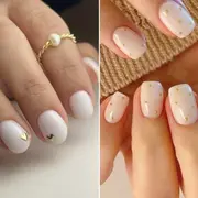 Uñas blancas decoradas: el manicure simple y chic que amamos en verano