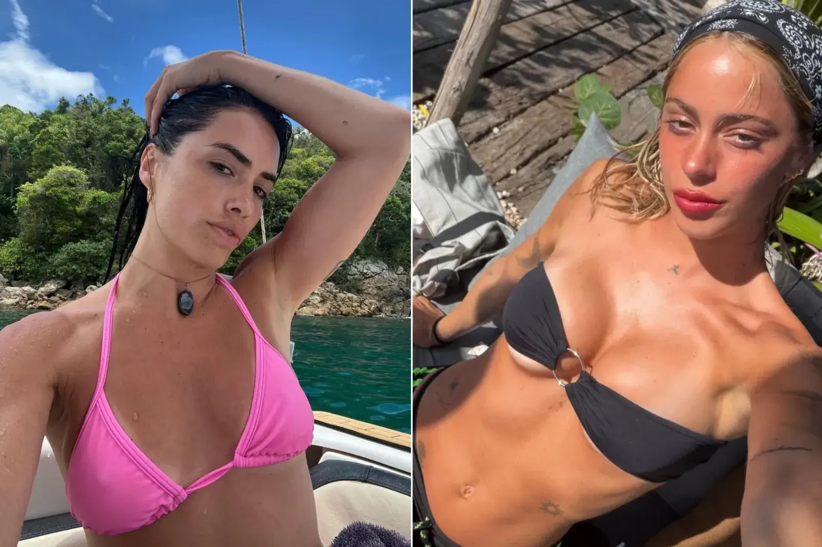 Las vacaciones de las celebrities: así disfrutan de enero Lali y Tini