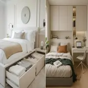 Como aprovechar al máximo un dormitorio pequeño