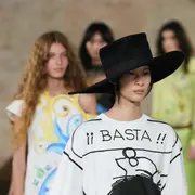 Evita, el Obelisco y Mafalda: Argentina presente en la Semana de la Moda de Milán de la mano de Moschino