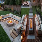 Jardines con fogonero: ideas y tendencias para sumar fuego y estilo a tu espacio exterior.