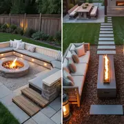 Jardines con fogonero: ideas y tendencias para sumar fuego y estilo a tu espacio exterior.