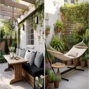 Ni mesa ni reposera: la tendencia 2026 para jardines y balcones que ocupa menos espacio