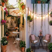 Mini patios románticos: ideas para crear un rincón lleno de encanto