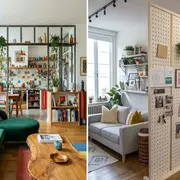 Con recursos simples y bien pensados, es posible dividir sin cerrar, logrando ambientes más organizados y confortables.