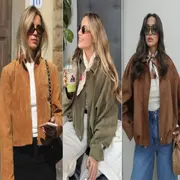 Tendencias de otoño: el abrigo de gamuza que vuelve con todo