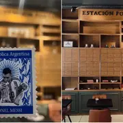 Así es el primer café postal de Argentina, donde podés ir a escribir cartas mientras tomás un café