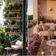 El balcón multifunción: cómo transformarlo en living, jardín o mini comedor