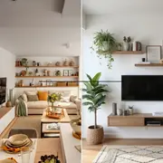 Ni pintura ni obra: 7 ideas para renovar tu living en una tarde