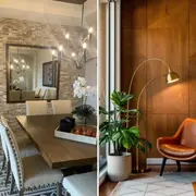 Foto de paneles con texturas.