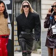 La falda de charol estará por todas partes en 2026