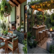 Quinchos verdes: cómo transformar espacios rígidos y secos en oasis botánicos