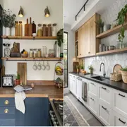 Estantes abiertos vs. alacenas cerradas: qué tendencia gana terreno en las cocinas actuales