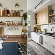 Estantes abiertos vs. alacenas cerradas: qué tendencia gana terreno en las cocinas actuales