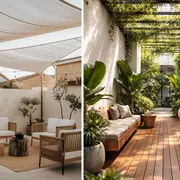 En otoño, las temperaturas bajan, aumentan las lluvias y el viento puede convertirse en un enemigo silencioso para plantas y macetas.