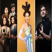 Tres escenas del teatro under: Ada Falcón, La intrigante y Viento Blanco.