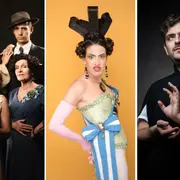 Tres escenas del teatro under: Ada Falcón, La intrigante y Viento Blanco.
