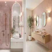 Baños rosas: la tendencia que se viene este otoño