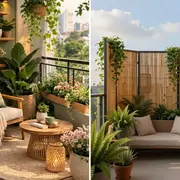 Sin reformas: cómo crear un balcón más íntimo con pocos recursos