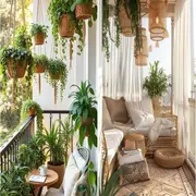 Sin inversión grande: cómo lograr un balcón más privado y acogedor