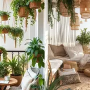 Sin inversión grande: cómo lograr un balcón más privado y acogedor