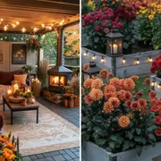 Patios en otoño: ideas simples para cuidar tus plantas del cambio de clima