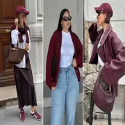 El borgoña es uno de los colores del año: ¿cómo usarlo y combinarlo?