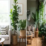 Este 2026, uno de los más potentes es sumar plantas de interior gigantes: especies que dejan de ser un complemento para convertirse en protagonistas absolutos del espacio.