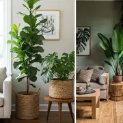 Este 2026, uno de los más potentes es sumar plantas de interior gigantes: especies que dejan de ser un complemento para convertirse en protagonistas absolutos del espacio.