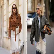 Vestido lencero en otoño: el clásico noventoso que vuelve a ser protagonista
