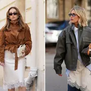 Vestido lencero en otoño: el clásico noventoso que vuelve a ser protagonista