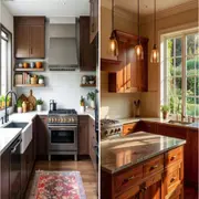Cocinas dark wood: la tendencia que reemplaza al blanco total