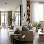 Livings estrechos: 10 ideas simples para aprovecharlos sin resignar estilo