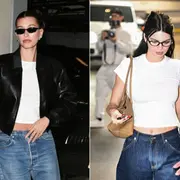 Model Off-Duty: cómo es la tendencia minimalista que usan Hailey Bieber y Kendall Jenne