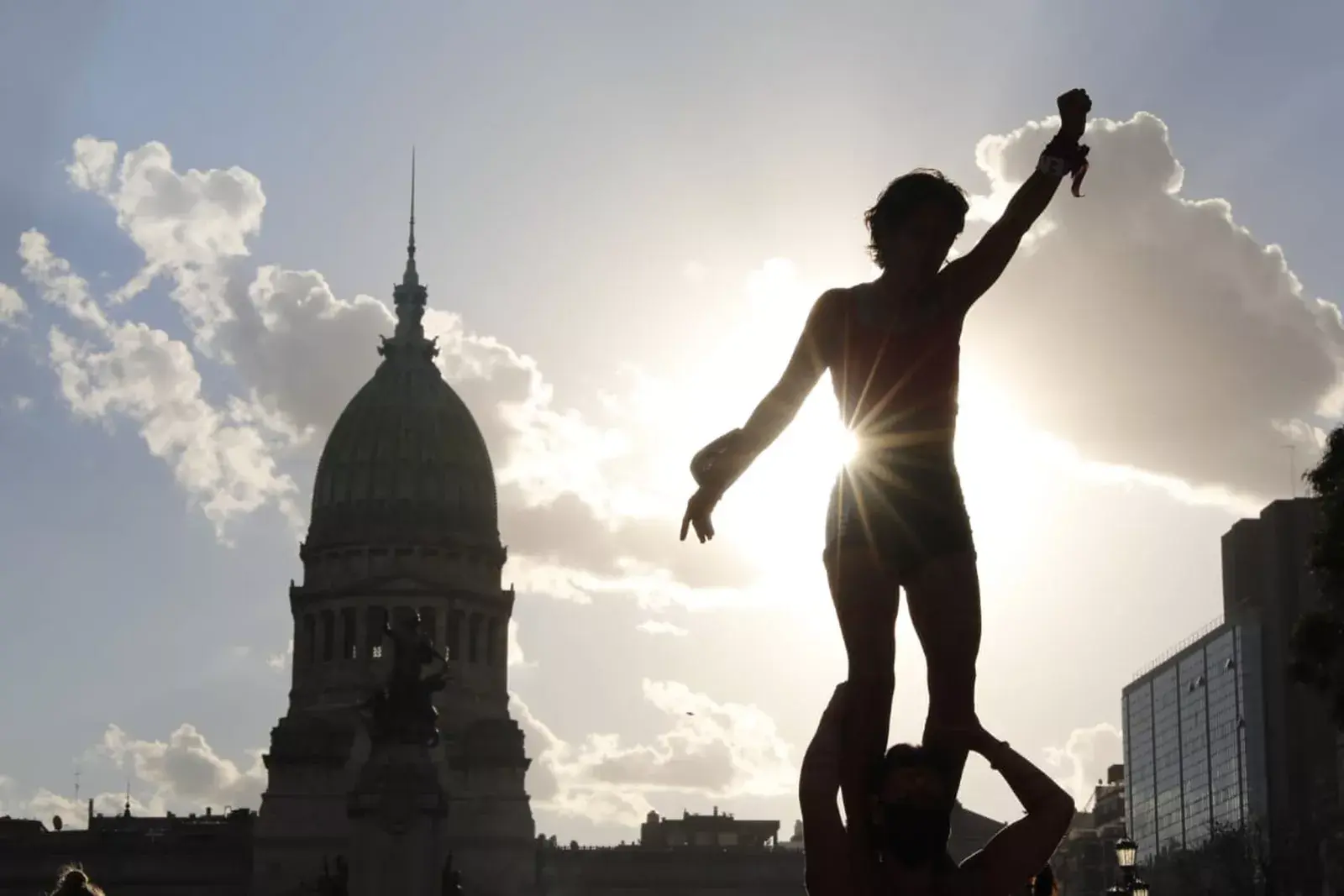 Marcha 8M frente al Congreso de la Nación
