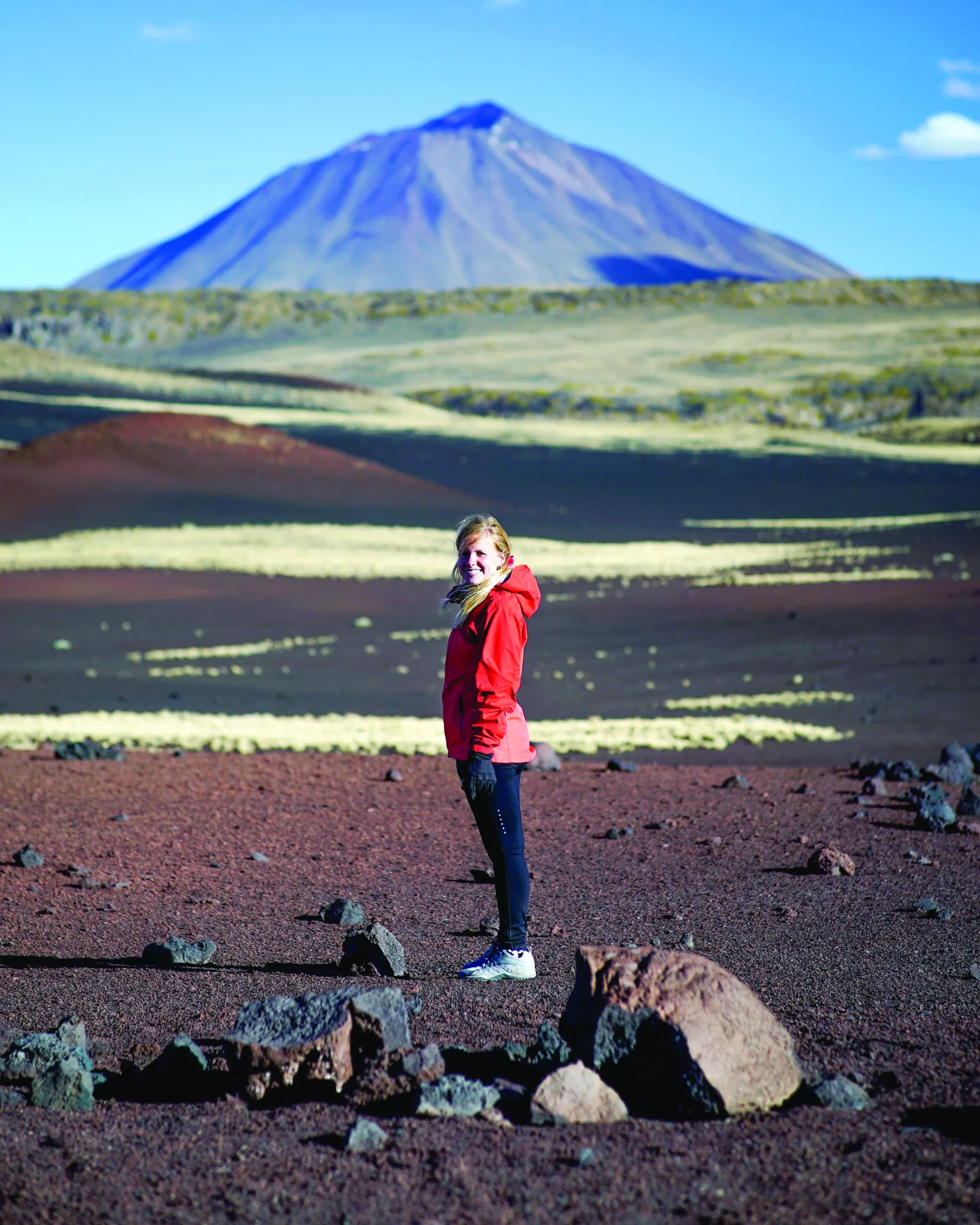 La Payunia es considera una de las regiones con más densidad de volcanes en el mundo.