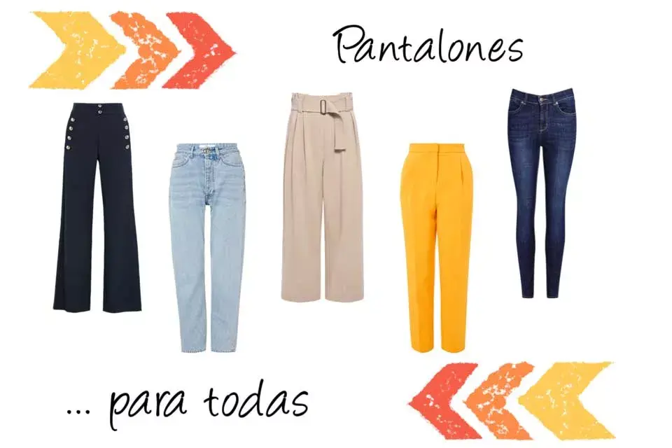 Tipos de online pantalones