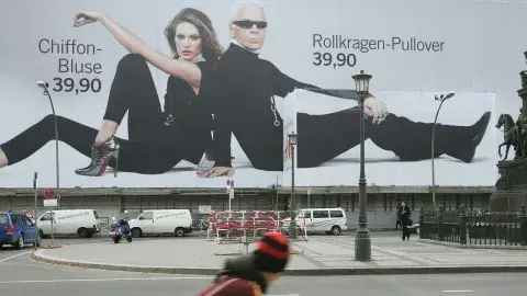 Karl Lagerfeld + HM , 2004