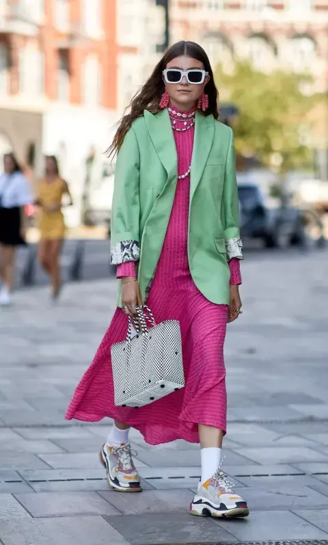 Vestido y blazer Vestido y blazer