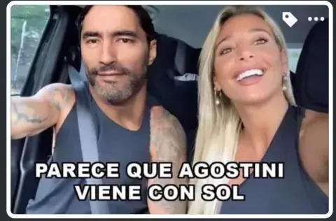 Agostini anunciando que se viene buen clima para la primera semana del mes Agostini anunciando que se viene buen clima para la primera semana del mes