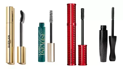 Pincel curvo: Noir G de Guerlain - Pincel Recto: Lash Paradise, L´Oreal París - Hueco: Disturbia Volume N1, GIVENCHY - Pincel Tipo Peina: Extreme Dimension 3D Black, MAC Pincel curvo: Noir G de Guerlain - Pincel Recto: Lash Paradise, L´Oreal París - Hueco: Disturbia Volume N1, GIVENCHY - Pincel Tipo Peina: Extreme Dimension 3D Black, MAC