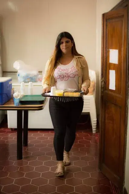 Luciana trabajó como operadora social en un refugio para mujeres de la calle. Luciana trabajó como operadora social en un refugio para mujeres de la calle.