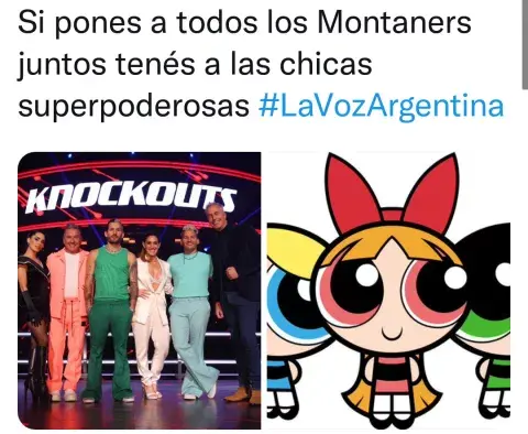La familia Montaner fue comparada con Las Chicas Súperpoderosas. La familia Montaner fue comparada con Las Chicas Súperpoderosas.