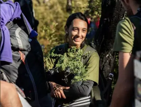 Una de las jornadas de plantación de Reforest Una de las jornadas de plantación de Reforest