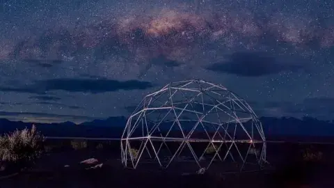La Vía Láctea en el cielo de San Juan La Vía Láctea en el cielo de San Juan