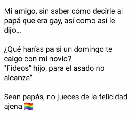 Un hijo salió del clóset con su padre y la respuesta se hizo viral Un hijo salió del clóset con su padre y la respuesta se hizo viral