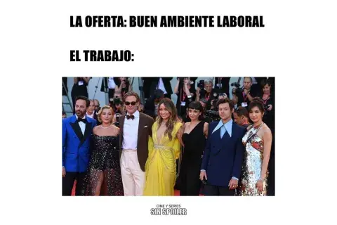 "La oferta: buen ambiente laboral. El trabajo:" "La oferta: buen ambiente laboral. El trabajo:"